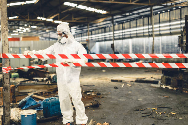 Professional Drug Lab Cleanup technician working in Altoona, PA